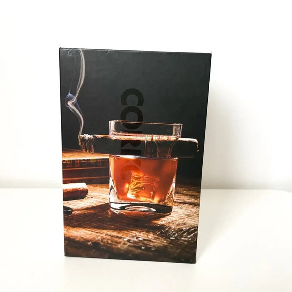 Corkcicle Cigar Whiskey Drink Glass NWT - Picture 8 of 8